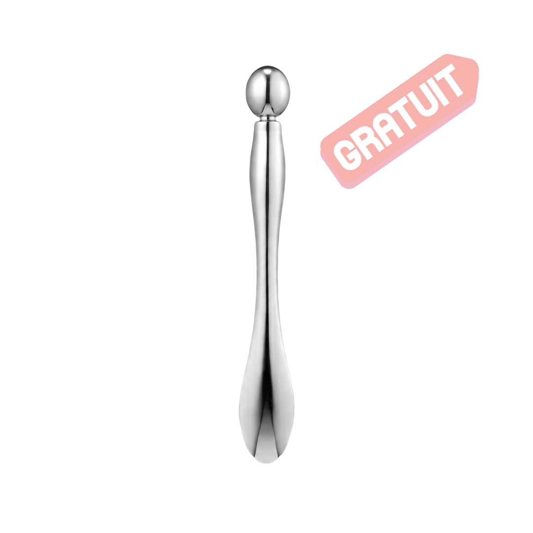 Cuillère massante pour crème hydratante