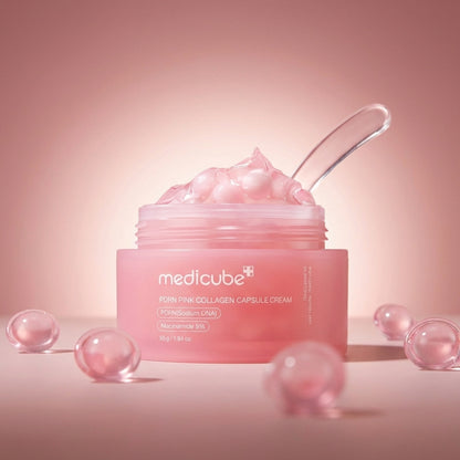 Moolinse - Crème Medicube au collagène rose et PDRN