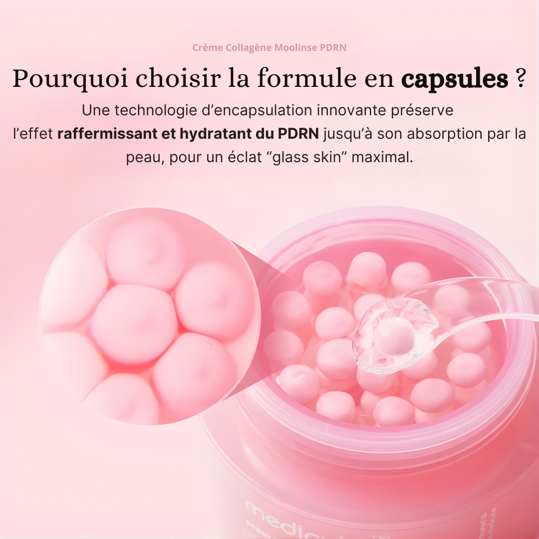 Moolinse - Crème Medicube au collagène rose et PDRN