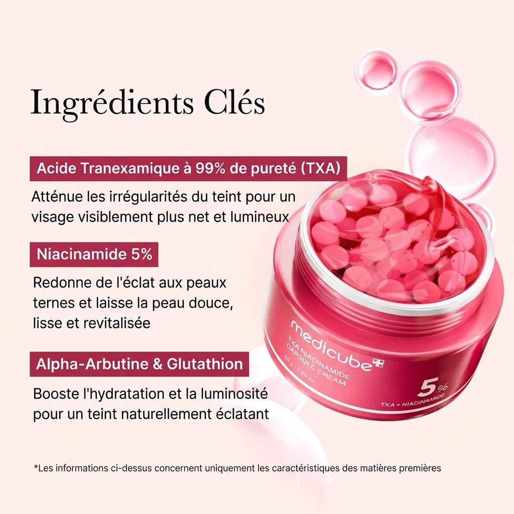 Crème Anti-Taches Medicube — Acide Tranexamique